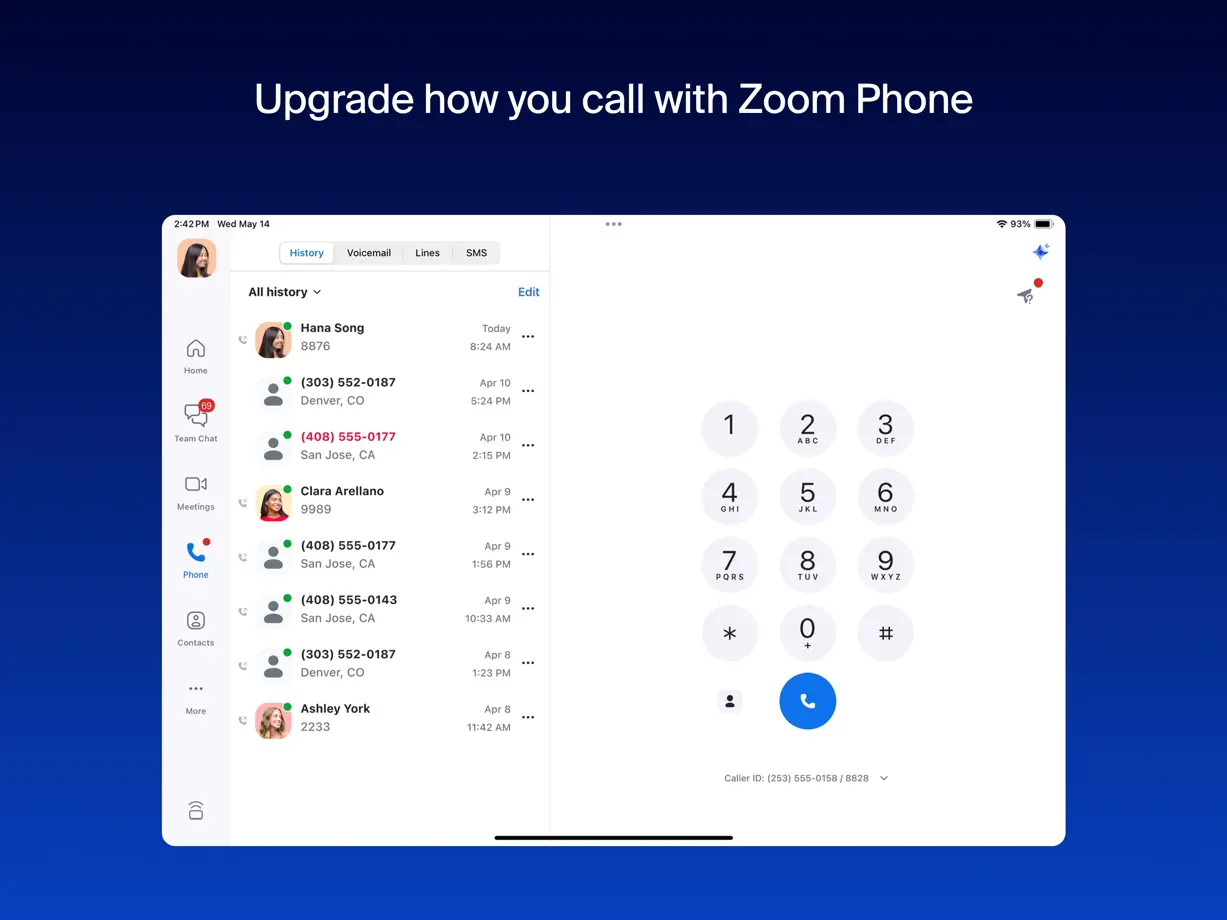 Zoom Workplace iPad screenshot 7