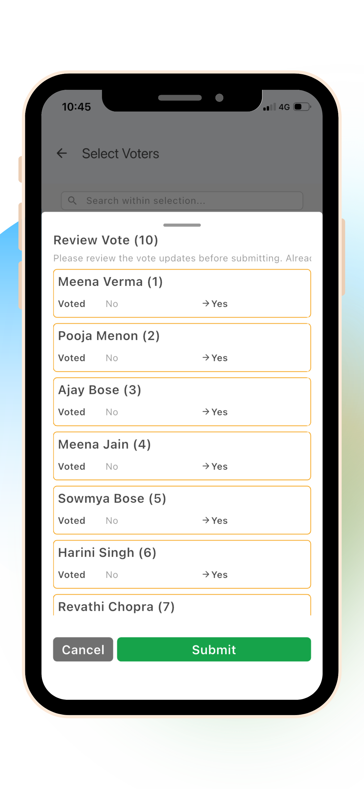 Polling Tracker screenshot 5