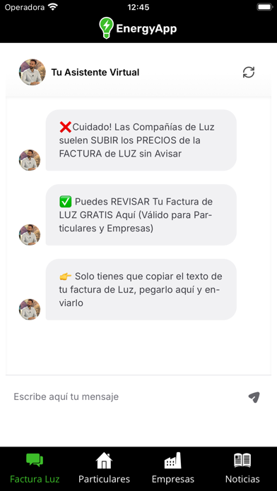 EnergyApp - Luz y Gas Screenshot