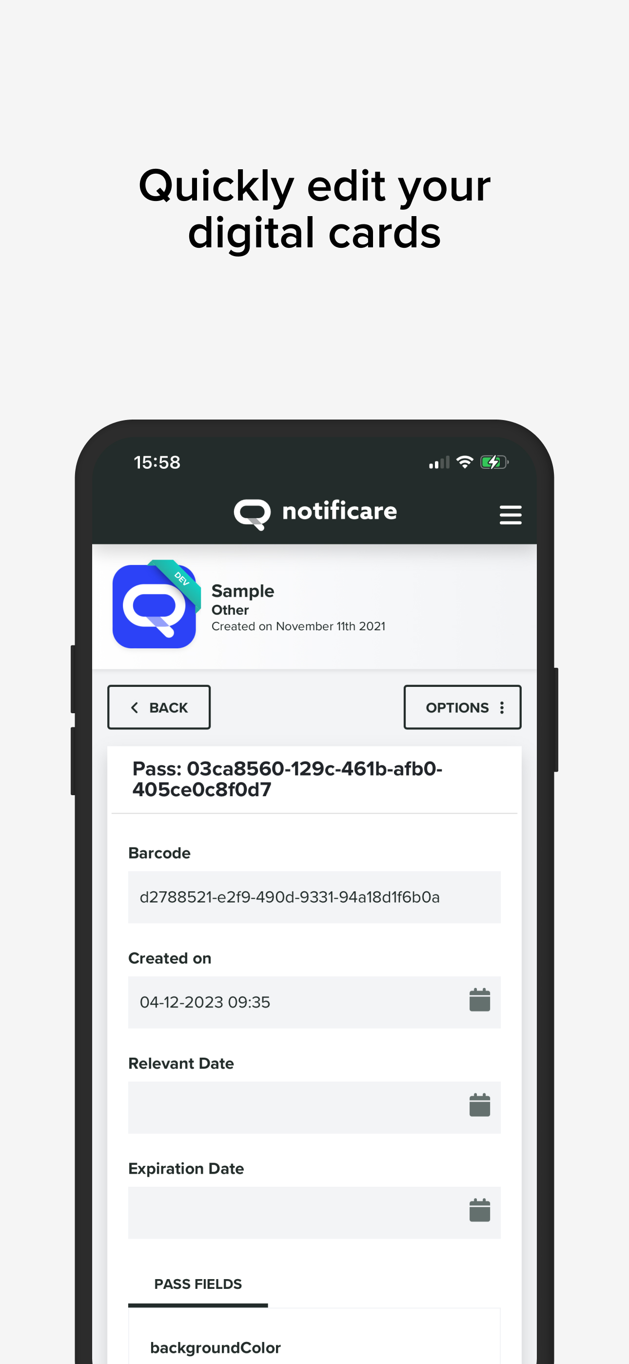 Notificare Scanner