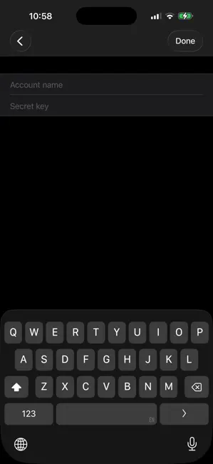 FortiToken Mobile iPhone screenshot 4