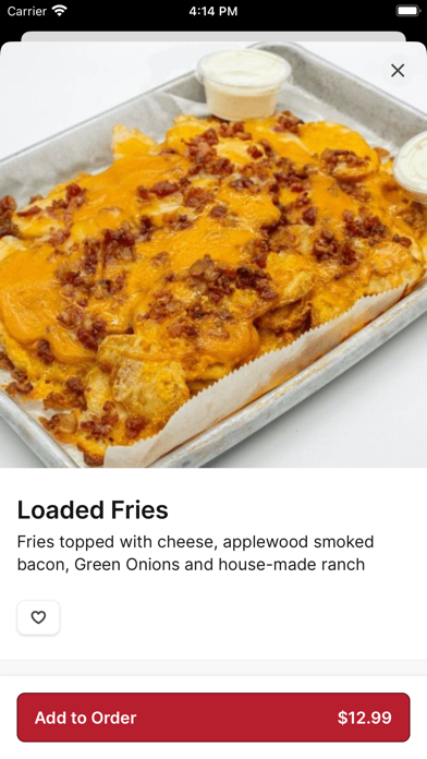 Stevie Tomato's iPhone screenshot 4 - Food & Drink app