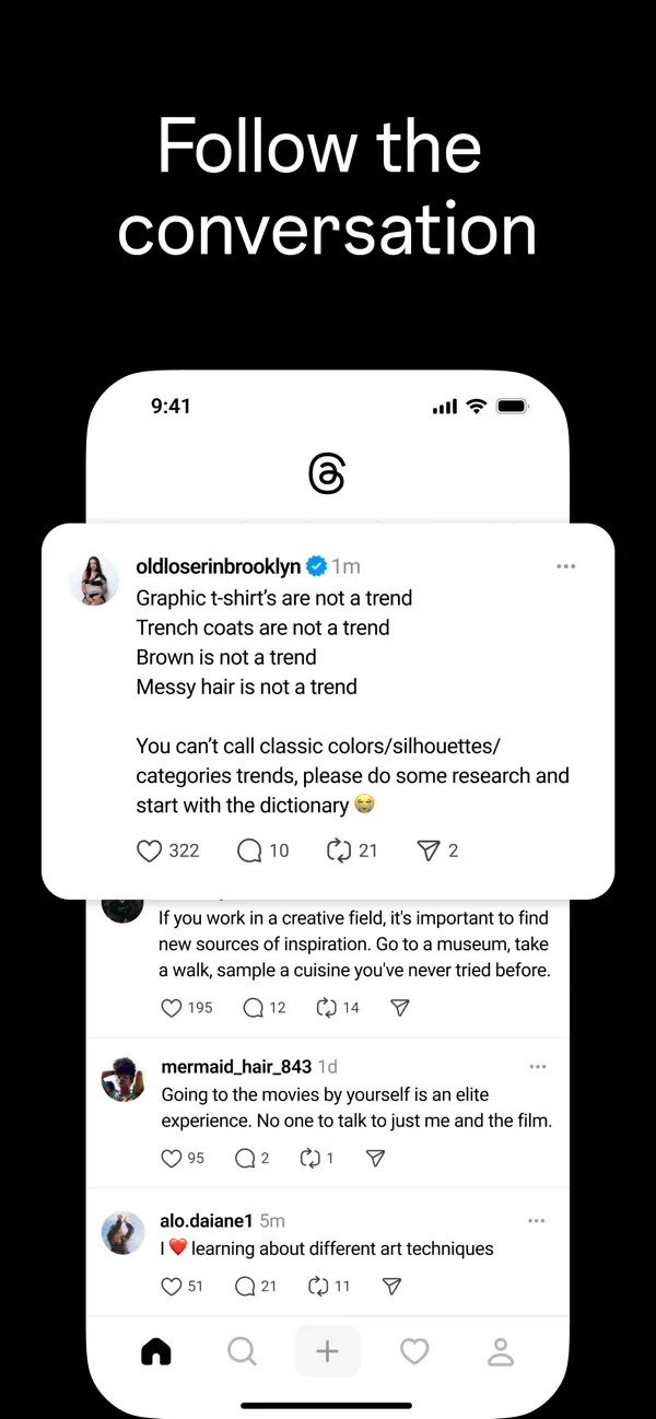 #5. Threads (iOS) By: Instagram, Inc.