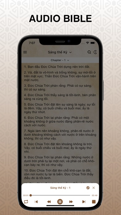 Vietnamese Catholic Holy Bible Screenshot