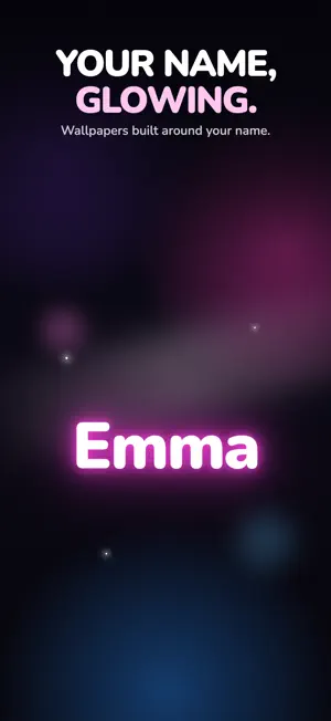 Name Wallpaper Maker: Neon screenshot 1