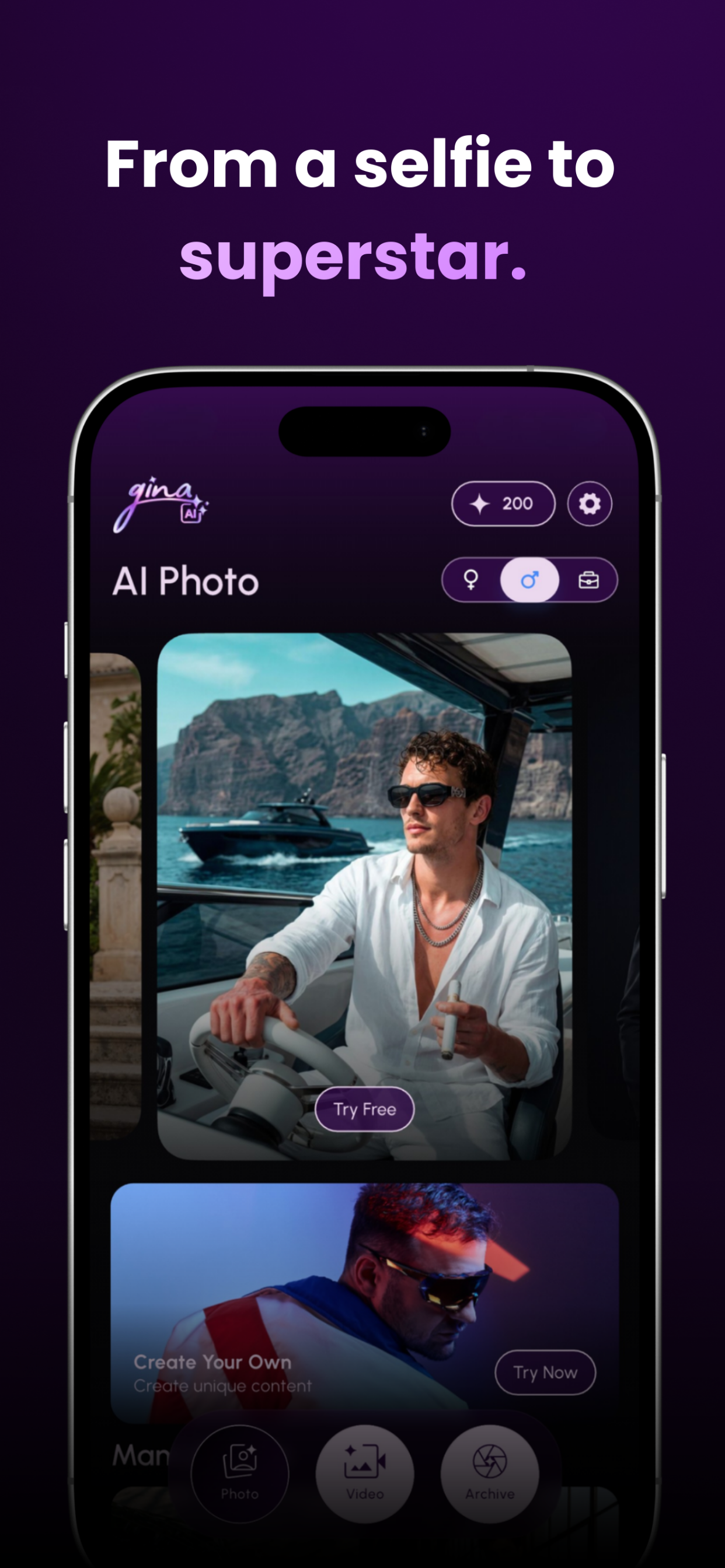 Gina AI - Photo & Video Editor screenshot 6