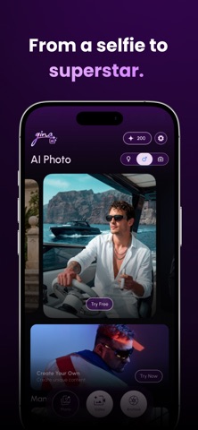 Gina AI - Photo & Video Editor iPhone screenshot 6