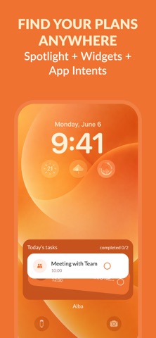 Alba：AI 每日计划 screenshot