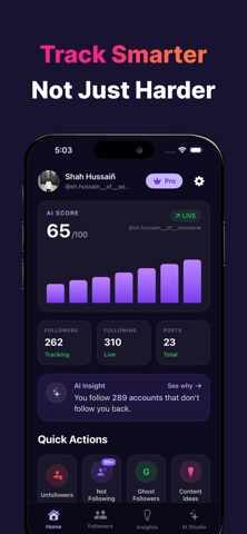 Followers Tracker For Insta! — скриншот 2