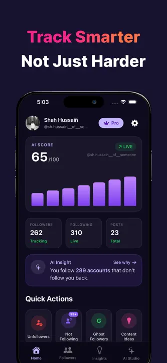 Followers Tracker For Insta! screenshot 2