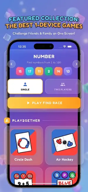 Find Number: Play2gether game screenshot 1