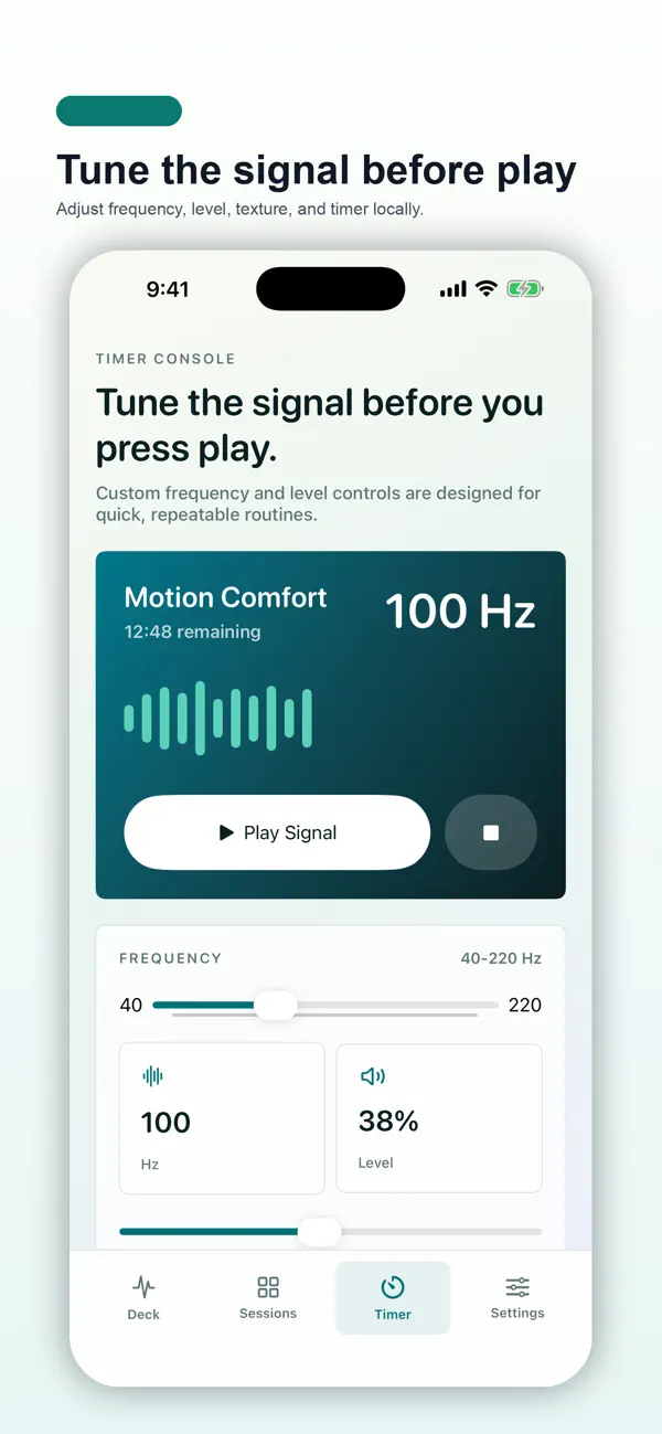 Screenshot #3 pour Comfort Signal