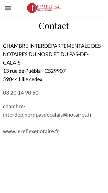 Notaires Nord-Pas-de-Calais