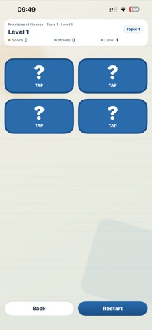 Finance Memory Games iPhone screenshot