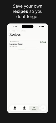 BeanBook: Coffee Journal Screenshot 3 of 6