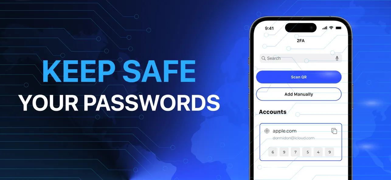 #3. Manager 2FA - Protector (iOS) Ved: D.OSBORNE