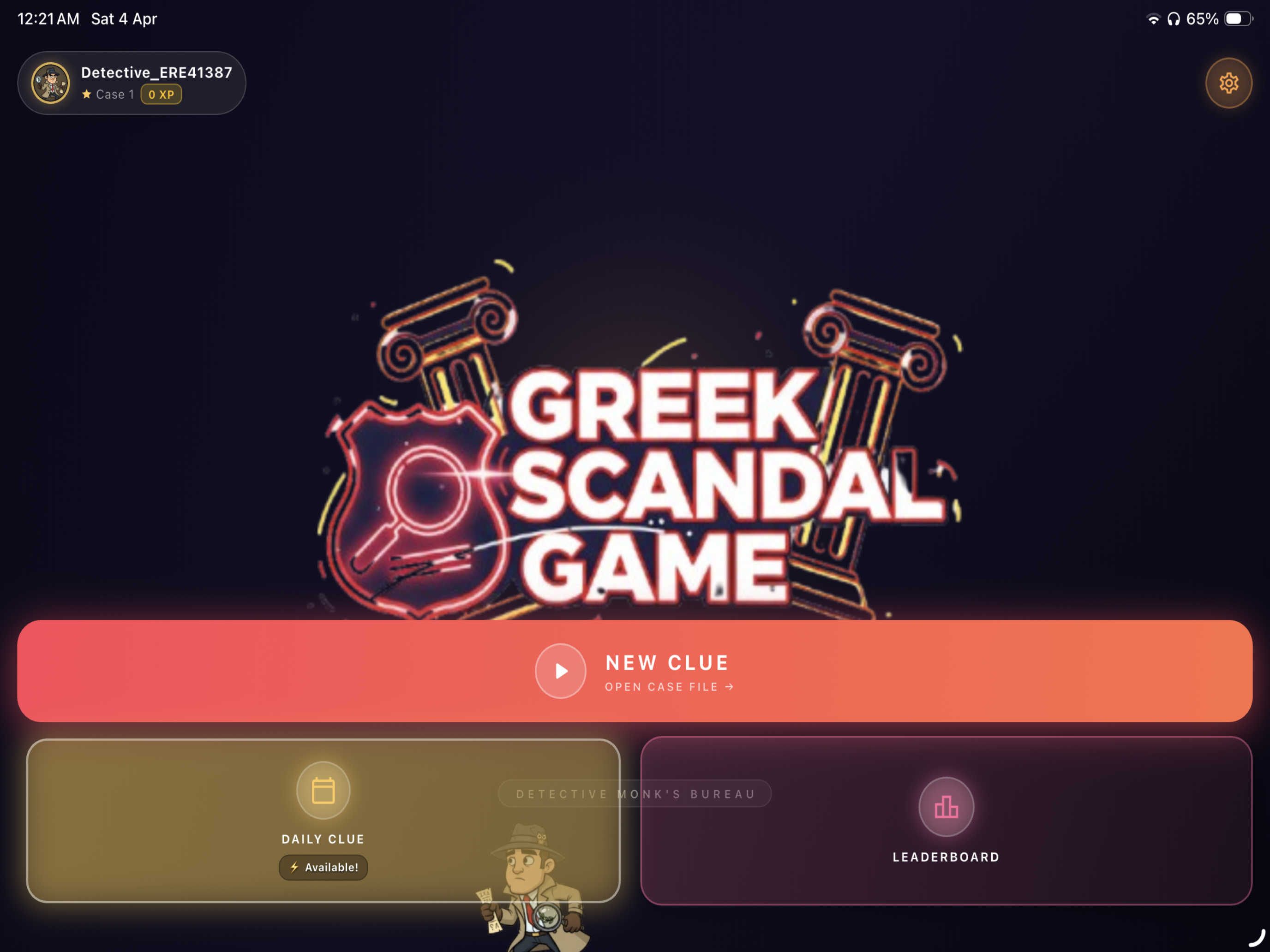 Greek Scandal Game