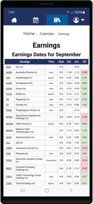 Formal Financial screenshot 3