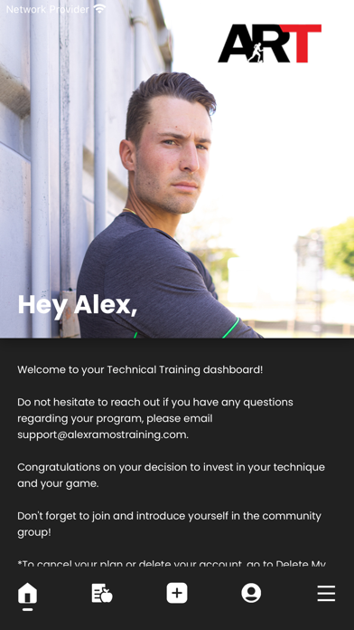 Screenshot #1 pour Alex Ramos Training