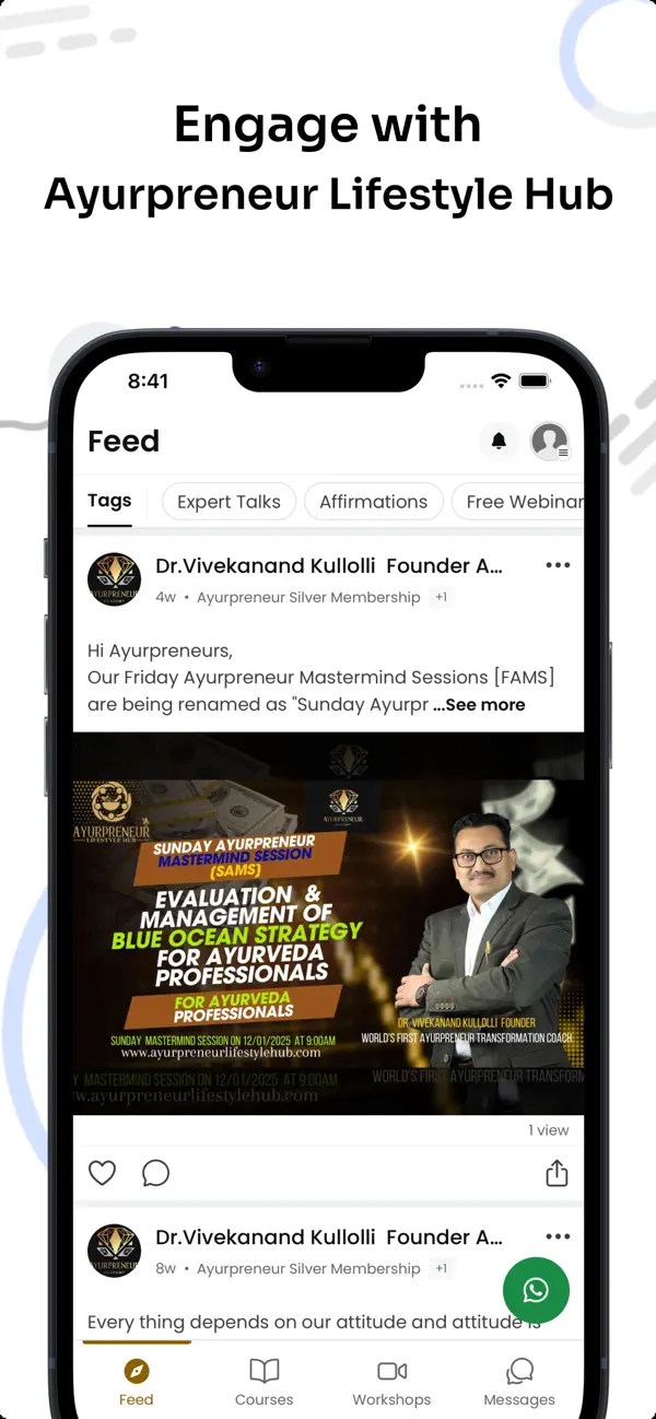 Screenshot #2 pour Ayurpreneur Lifestyle Hub