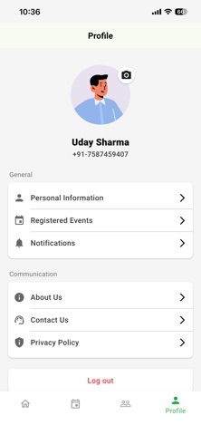 Omega Financial Events screenshot