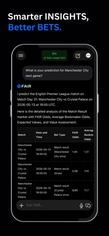 FAIR Chat screenshot