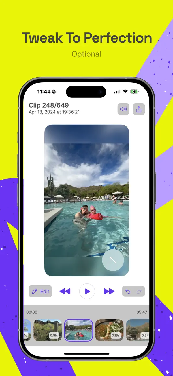 Screenshot #3 pour DUMP: Instant Video Montage