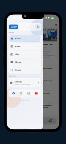 CEM TV Nigeria iPhone screenshot