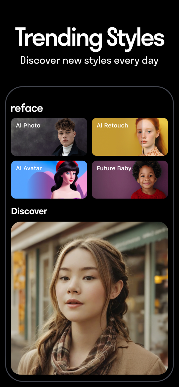 Reface: AI Face & Photo Editor screenshot 6