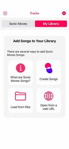 Sonic Moves screenshot