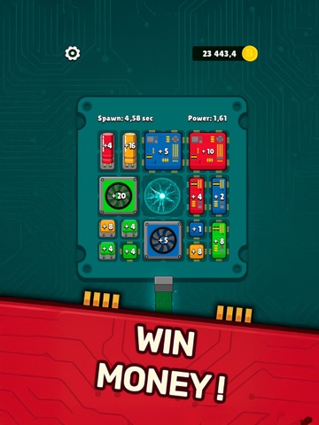 BitСoiner - Merge Chips iPad screenshot