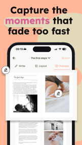 Baby Diaries - Book Journal screenshot