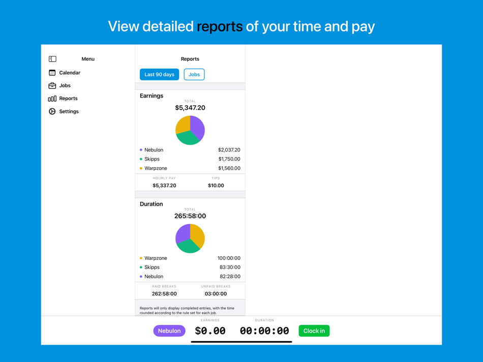 #5. Clock In: Work Hours Tracker (macOS) 由: Brogan LLC