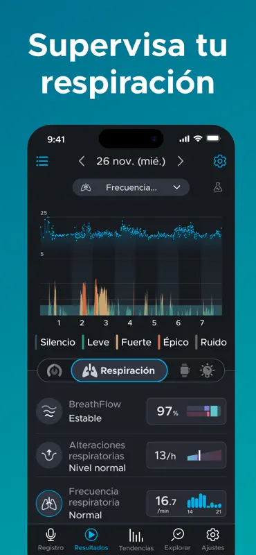SnoreLab : Graba tus ronquidos screenshot 6 of 10