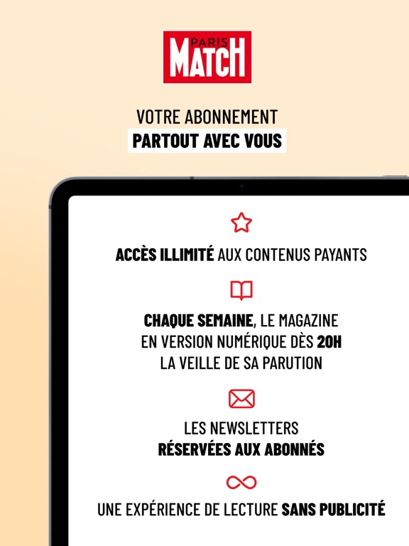 Paris Match : actu & people iPad screenshot 9 - News app