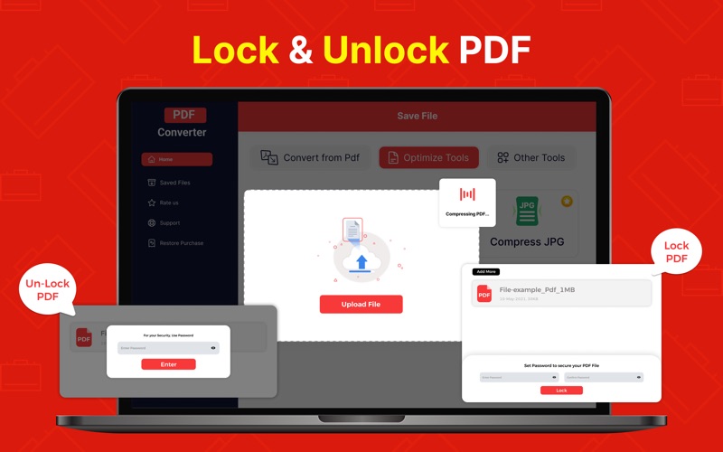 PDF Converter Reader & Expert iPhone screenshot