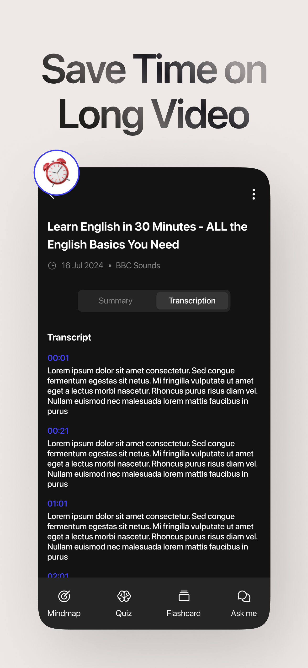 Summarify: AI Video Summarizer