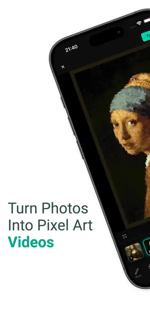 Pixallary: Pixel Video Maker screenshot 1