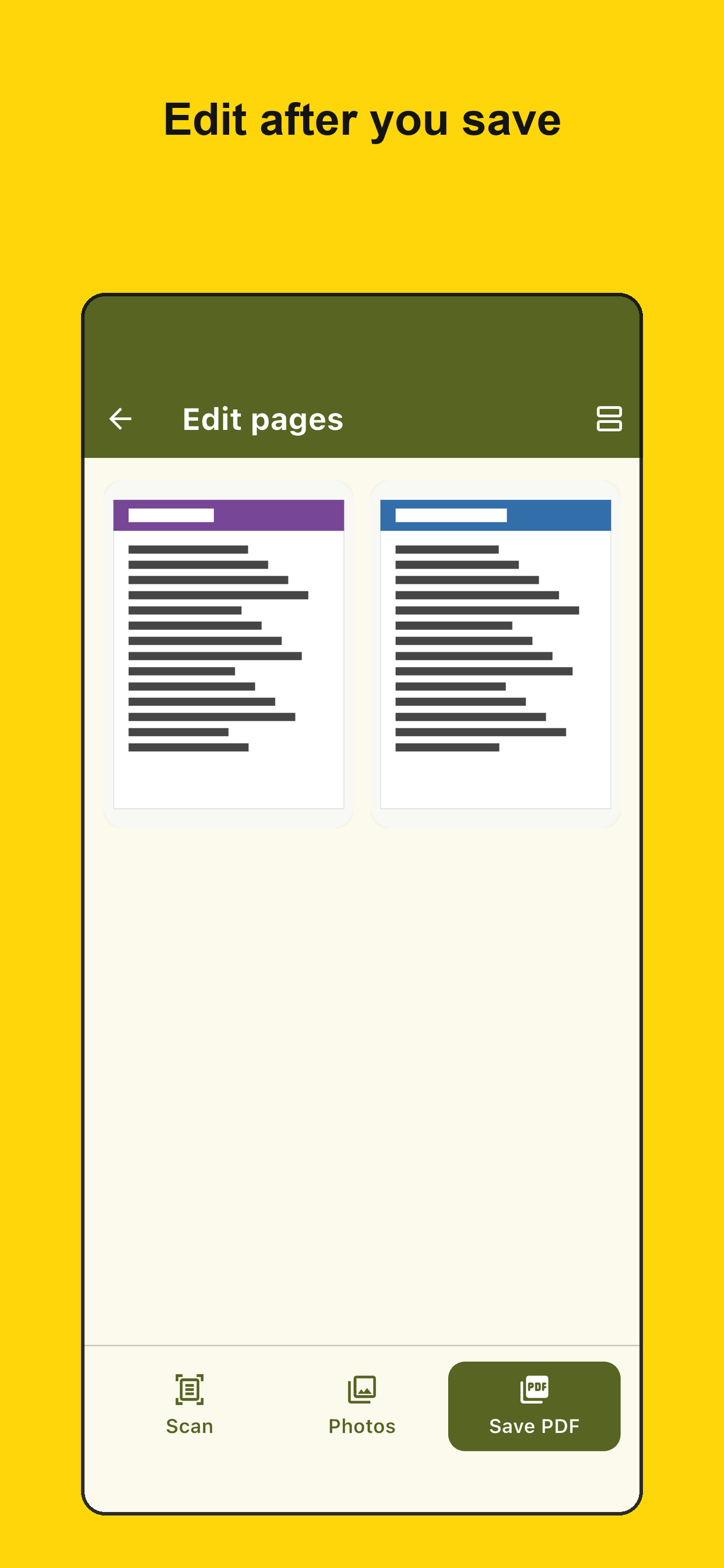 Express Scan:Fast PDF Scanner screenshot 3