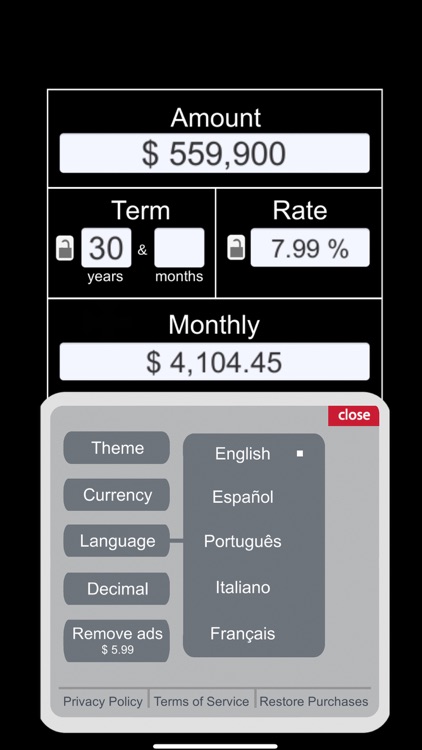 Loan Calculator $ screenshot-5