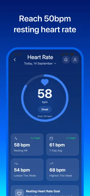50bpm: Heart Rate Monitor screenshot 2
