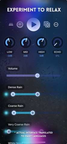 Rain Sleep Mixer Screenshot 2 of 4