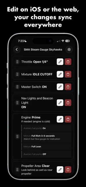 CrossCheck Checklists screenshot 2