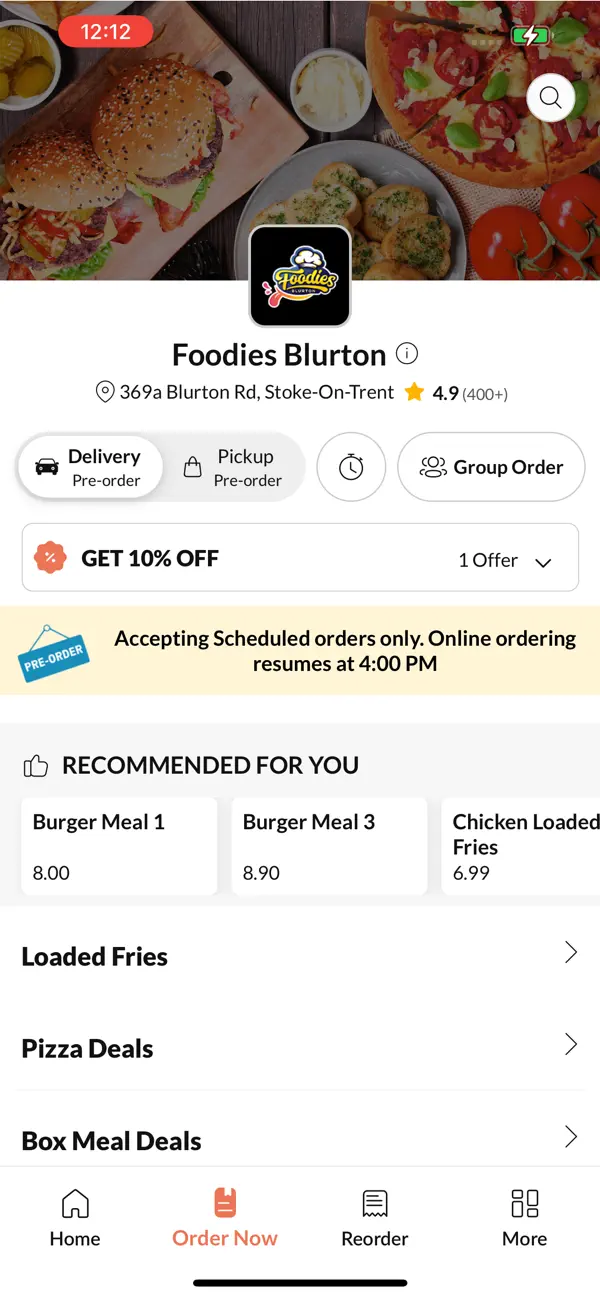 Screenshot #2 pour Foodies Blurton