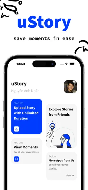 uStory - Your stories screenshot 1