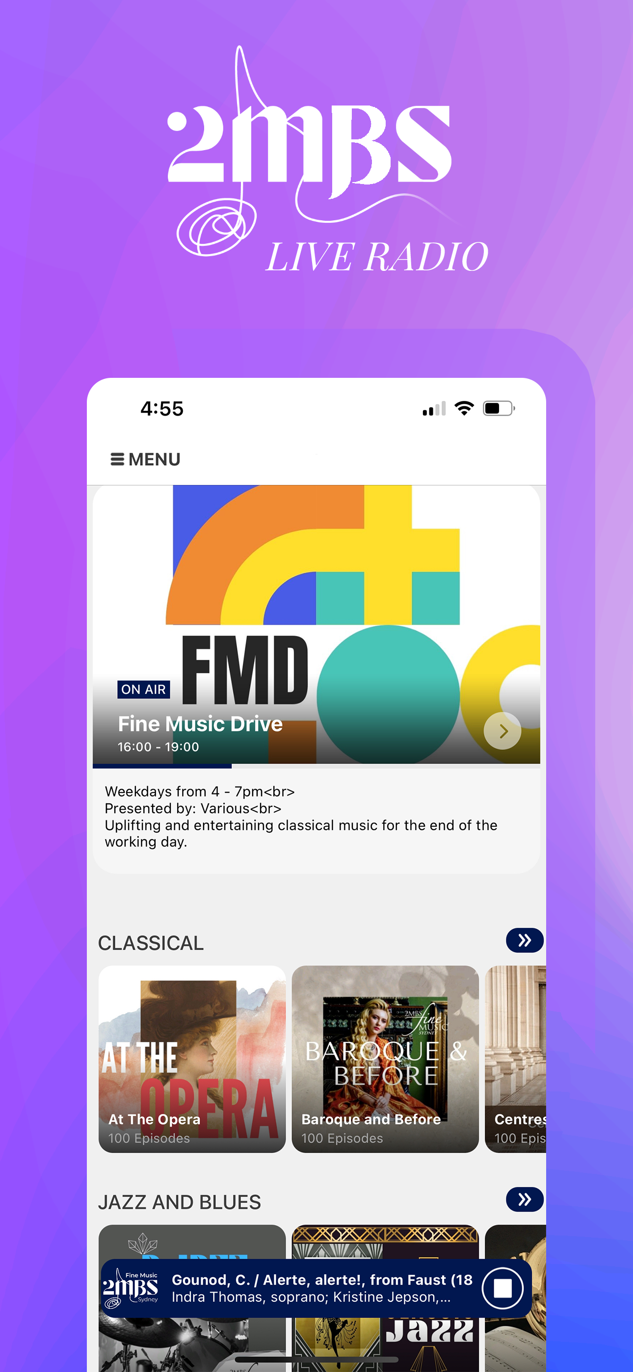 2MBS Fine Music Sydney Radio