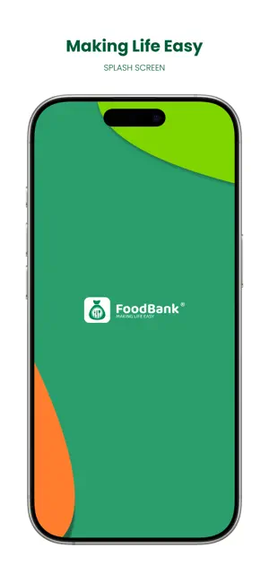 FoodBankApp screenshot 1
