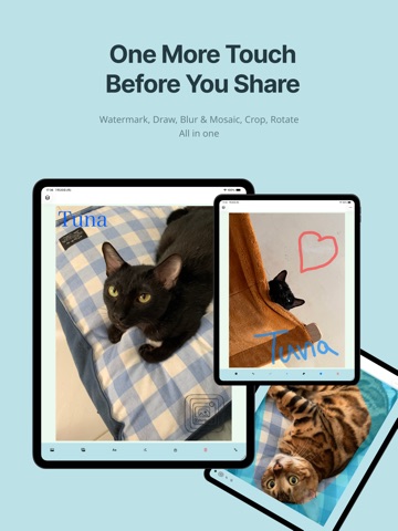 PictStamp - Watermark & More iPad screenshot