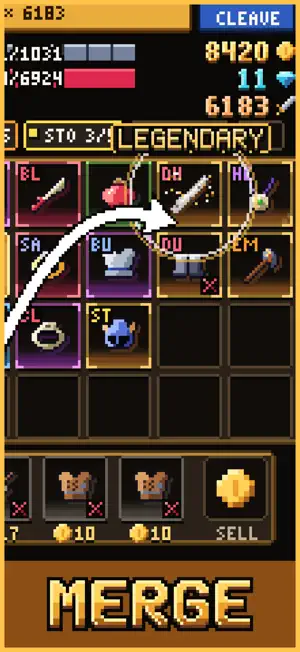 Gold Below: Loot Roguelike screenshot 4