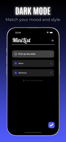 MiniList – Simple To Do List Screenshot 4 of 6